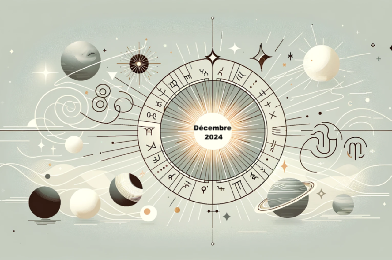 La Météo Astrale de décembre 2024 : Naviguez à travers les courants planétaires